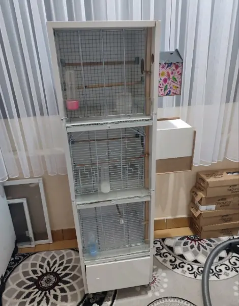 3 Katlı dolaplı kuş kafesi - KADIKÖY / İSTANBUL