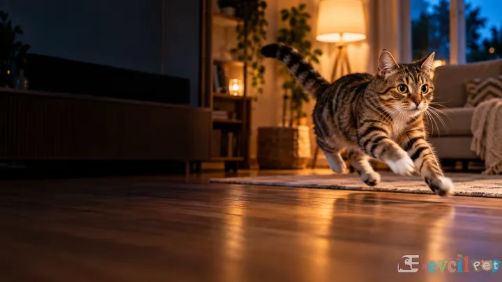 Kediler Neden Gece Birden Koşturur? Nedenleri ve Çözümleri