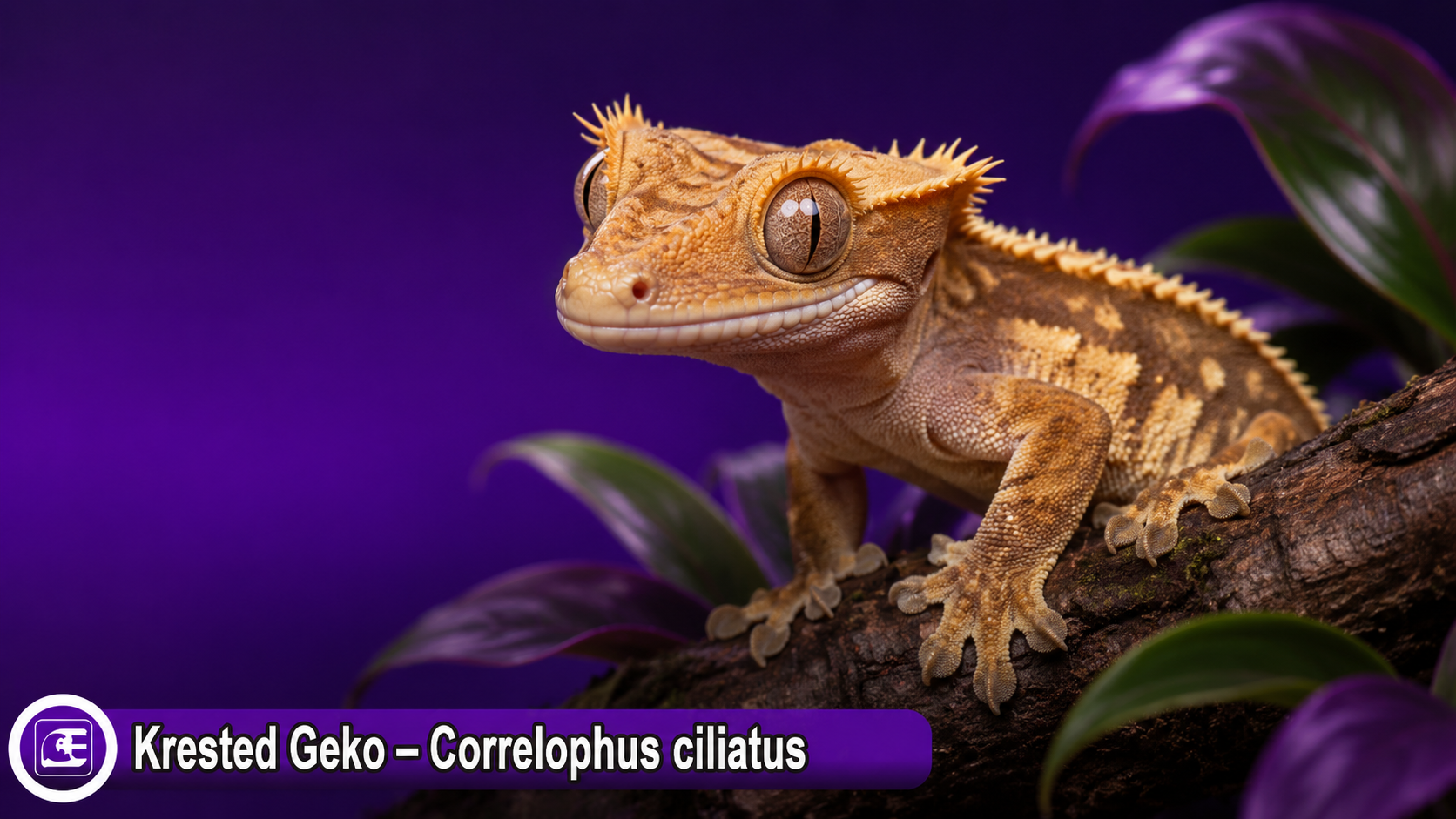 Krested Geko – Correlophus ciliatus