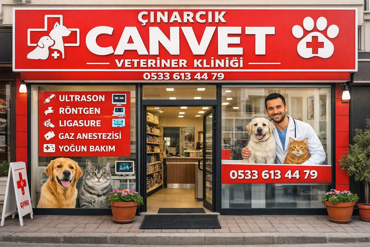 ÇINARCIK CANVET VETERİNER MUAYENEHANESI İlyas çaylan