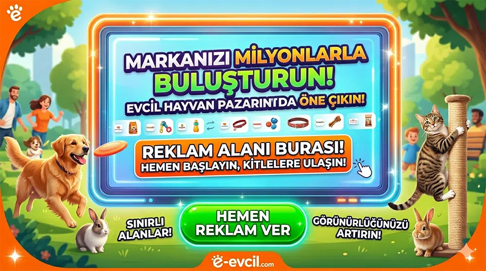 e-Evcil.Com'a Reklam verin